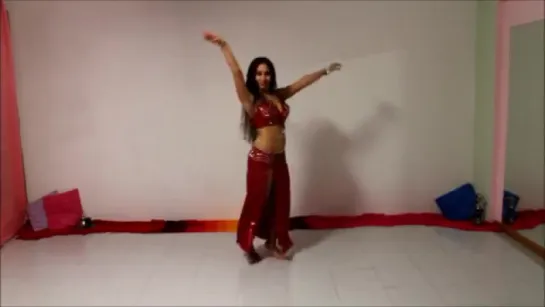 Natalie Bellydance Tabla solo