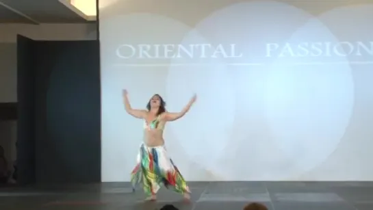 Oriental Passion Championship 2014 Anna Parousi 3rd Place Adult Category