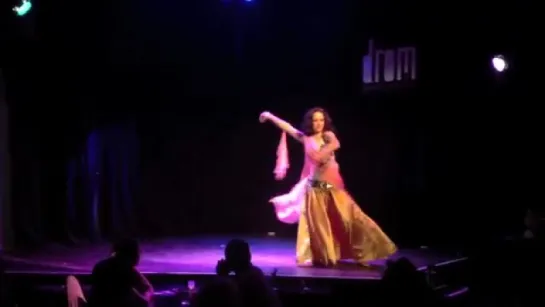 Layla Isis Bellydance NYC ~ AmCab Bellydance Veil & Zills at Drom 2013 3676