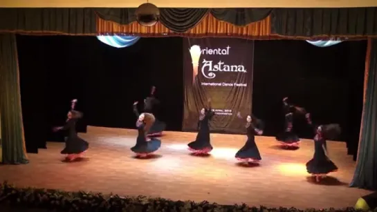 ГЮНЕШ Iraqi dance on Oriental Astana Festival 2015 {GALA SHOW} 3600