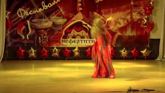 Anastasiya Nikolenko. Gala Show ' Nefertiti ' fest 3040