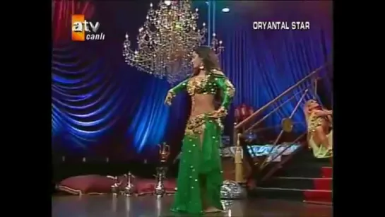 Tanyeli ,Turkish belly dancer on Turkish TV 5270