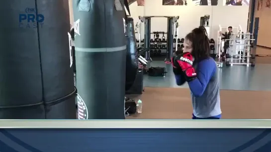 joanna jedrzejczyk is gearing up for her fight