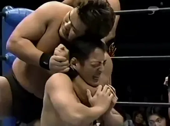 Masanobu Fuchi & Taichi Ishikari vs. Hideki Hosaka, Nobutaka Araya - 06.12.2002 (AJPW Real World Tag League 2002 - Day 11)