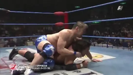 Atsushi Aoki & Hikaru Sato (c) vs. Black Tiger & TAKA Michinoku - 27.08.2017 (AJPW 45th Anniversary)