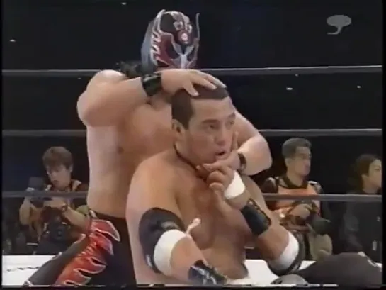 Kaz Hayashi & Ultimo Dragon vs. Rey Bucanero & Ultimo Guerrero - 19.01.2003 (AJPW 2ND WRESTLE-1)