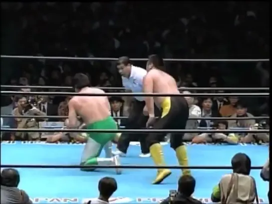 Kenta Kobashi & Mitsuharu Misawa vs. Akira Taue & Toshiaki Kawada - 03.12.1993 (AJPW Real World Tag League 1993 - Day 18)