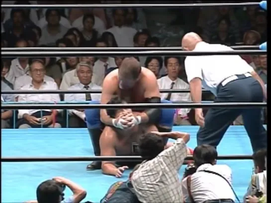 Kenta Kobashi (c) vs. Stan Hansen - 05.09.1996 (AJPW Summer Action Series II 1996 - Day 14)