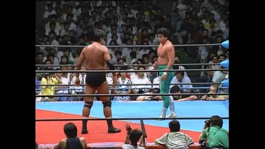 Mitsuharu Misawa vs. Jumbo Tsuruta - 01.09.1990 (AJPW Summer Action Series II 1990 - Day 12)