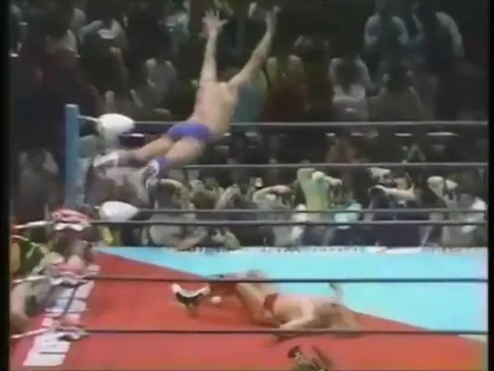 Ric Flair (c) vs. Rick Martel (c) - 21.10.1985 (AJPW World Champion Carnival 1985 - Day 14)