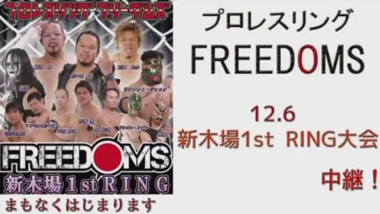 Pro Wrestling FREEDOMS Road To Blood X'Mas 2018 (2018.12.06)