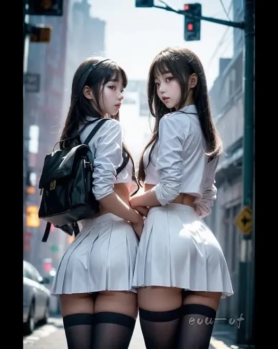 AI art - After School  4k ai lookbook ai