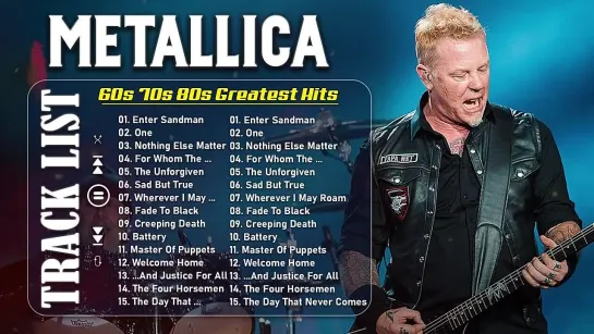 Best Of Metallica - Metallica Greatest Hits Album 2023