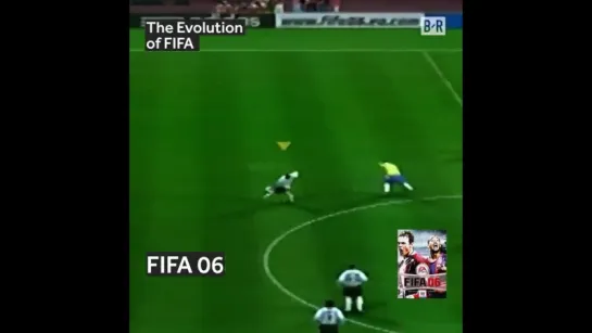 Эволюция игры ФИФА \ FIFA evolution.