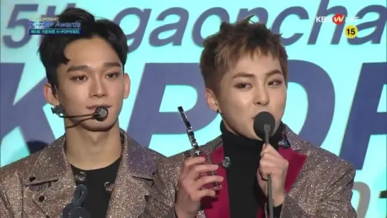 [Full Show] 160217 KBS W 5th Gaon Chart K-Pop Awards (2.2)