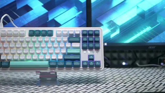 [игроман] ⌨️ ЛУЧШАЯ TKL КЛАВИАТУРА! МЕХАНИЧЕСКАЯ КЛАВИАТУРА с Aliexpress - Fl.eSports CMK87-SA обзор