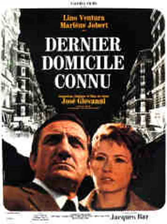 Dernier Domicile Connu  (1969)