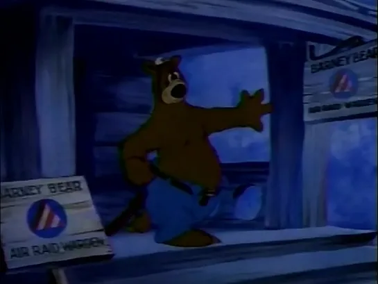 Barney bear - Bear Raid Warden (1944)