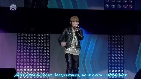 [РУСС. САБ] 120520 BoA ft Kris (EXO) & Key (SHINee) - One Dream @ SM Town in LA