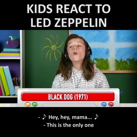 Kids reakt to LED ZEPPELIN