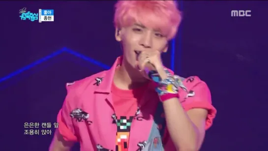 160604 JONGHYUN - She is @ Show Music core