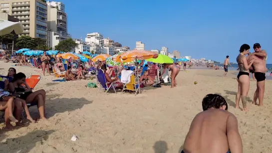 🏝️ Wonderful Beach day 🌊 🏖️ Rio de Janeiro - THE BEST BEACH IN THE WORLD - Brazil