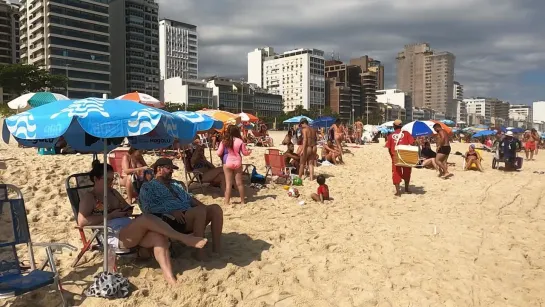 RIO DE JANEIRO BEACH 🌴, IPANEMA DISTRICT, BRAZIL 🇧🇷