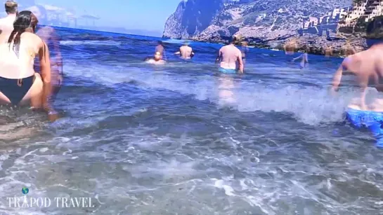 4K Mallorca Spain Beach Walking Tour  Beach Tour  Spain Beach  Bikini Topless Beach