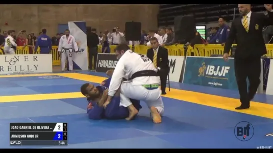 Joao Gabriel Rocha vs Admilson Gobi Jr #ibjjfpan17