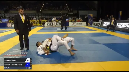 !Brian Mahecha vs Rubens Charles Maciel #ibjjfpan17 #bjj_freaks