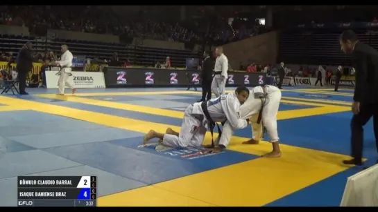 Romulo Barral vs Isaque Bahiense IBJJF 2017 Pan Championship