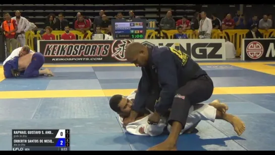 Raphael Gustavo S. Andrade De So vs Erberth Santos De Mesquita IBJJF 2017 Pan Jiu-Jitsu Championship