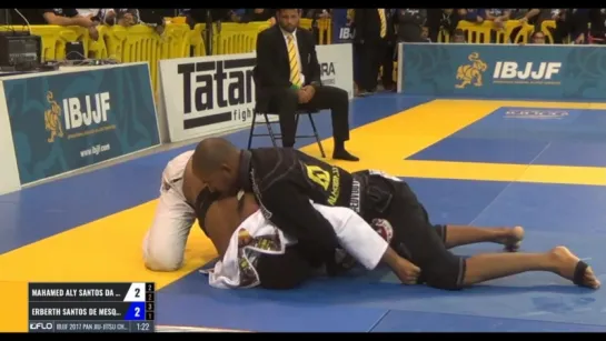 !Mahamed Aly vs Erberth Santos IBJJF 2017 Pan Jiu-Jitsu Championship