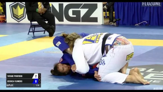 Jessica Flowers (Gracie Barra) vs Tayane Porfirio (Alliance)#ibjjfpan17 #bjj_freaks