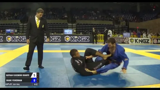 Kaynan Casemiro Duarte vs Shane Fisherman Pan Jiu-Jitsu IBJJF Championship