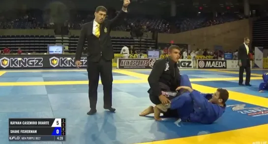 Kaynan Casemiro Duarte vs Shane Fisherman Pan Jiu-Jitsu IBJJF Championship