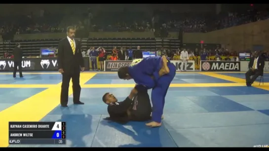 Kaynan Casemiro Duarte vs Andrew Wiltse Pan Jiu-Jitsu IBJJF Championship