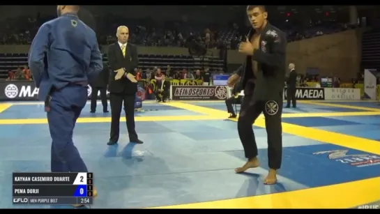 Kaynan Casemiro Duarte vs Pema Dorji Pan Jiu-Jitsu IBJJF Championship