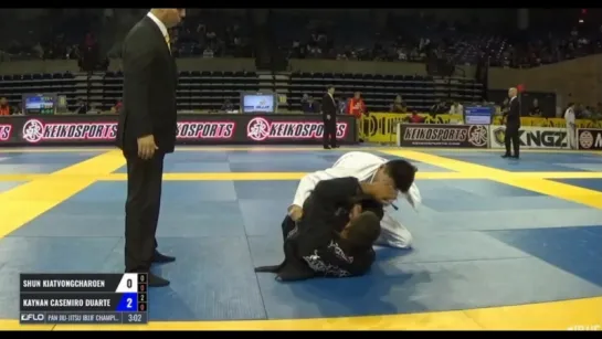 Shun Kiatvongcharoen vs Kaynan Casemiro Duarte Pan Jiu-Jitsu IBJJF Championship