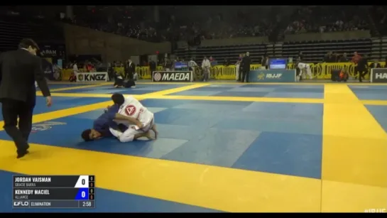 JORDAN VAISMAN vs KENNEDY MACIEL Pan Jiu-Jitsu IBJJF Championship