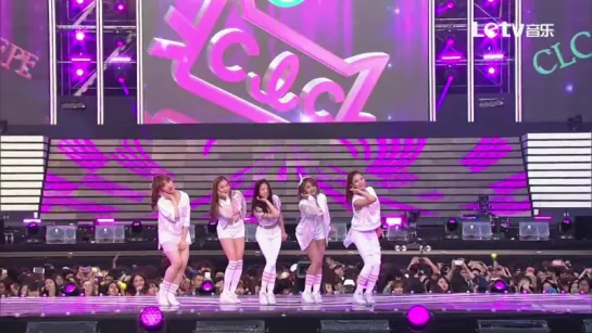 CLC - Intro + Pepe @ LeTV Dream Concert 2015