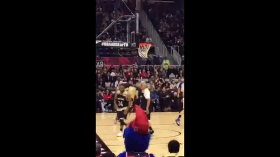 [FANCAM] 160213 Kris Wu Scored @ NBA All-Star