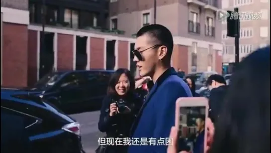 GQ China × Kris Wu Yi Fan interview-Burberry Menswear Fashion Show in London