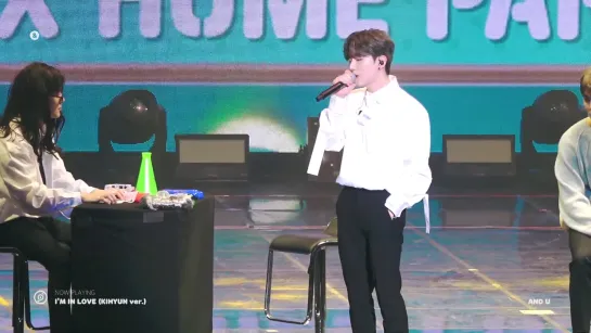 [Fancam][19.01.2020] FAN-CON MX HOME PARTY - IM IN LOVE (KIHYUN FOCUS)