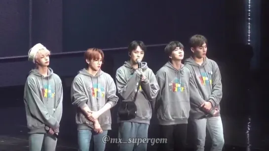 [Fancam][18.01.2020] FAN-CON MX HOME PARTY - MINHYUK FINAL SPEECH