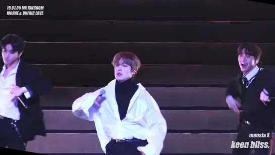 [Fancam][05.01.2019] FAN-CON MX KINGDOM (Mohae +Unfair Love focus Minhyuk)