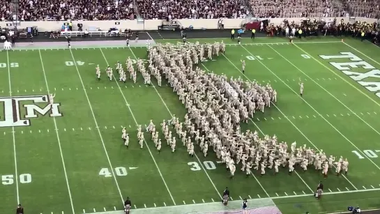 Fantastic Fightin Texas Aggie Band First Halftime Drill of 2019