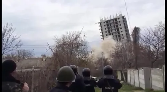 Взрыв шестнадцатиэтажки в Севастополе