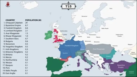 map _ The History of Europe_ Every Year