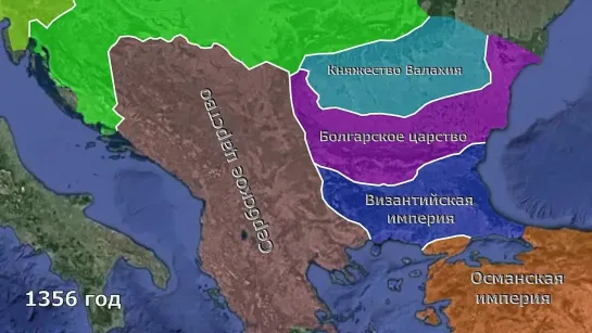 map _ Османо-венгерская война на карте